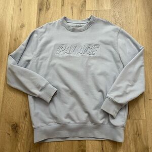 Palace skateboards bossy crew ss21 heavyweight streetwear embossed slim XL